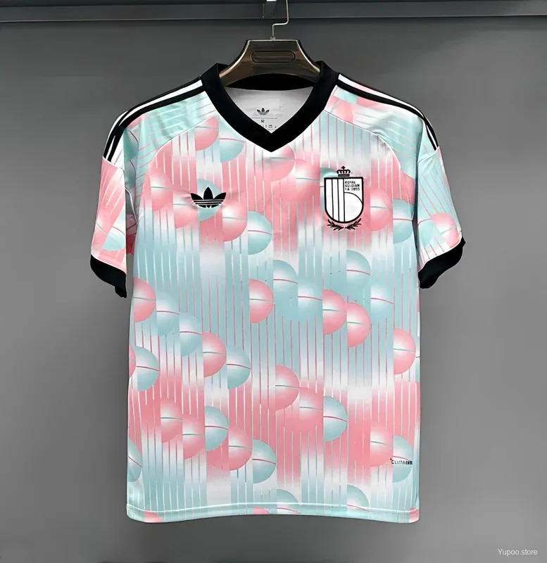 Camiseta Bélgica 2026 VISITANTE MANGA CORTA VERSION FAN